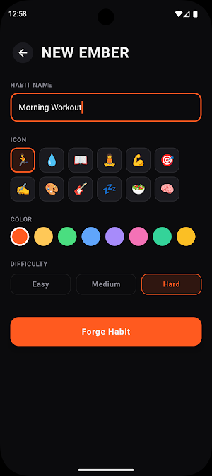 Ember: Forge Your Habits Screenshot 1