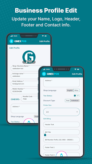 Ginex Gift Shop Billing Screenshot 0
