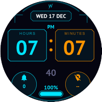 Sci Fi Hud - watch face