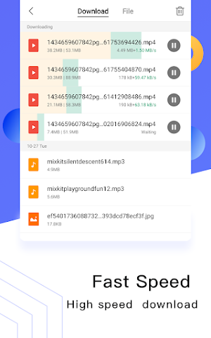 Hot Browser -Video Download, Private, Fast & Safe Screenshot 1