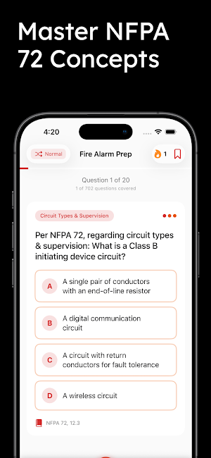 Fire Alarm Prep: NICET Screenshot 1