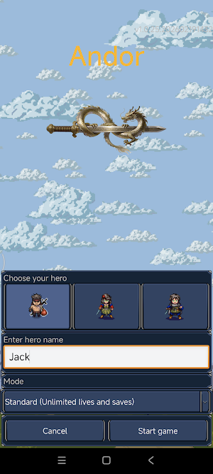 Andor — Hero Journey Fantasy Screenshot 1