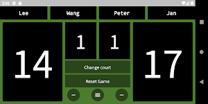 Badminton Scoreboard Screenshot 1