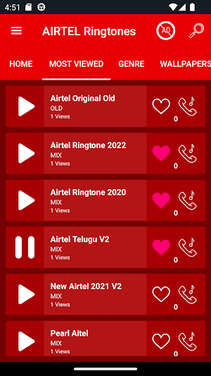 All AIRTEL Mobile Ringtones Screenshot 3