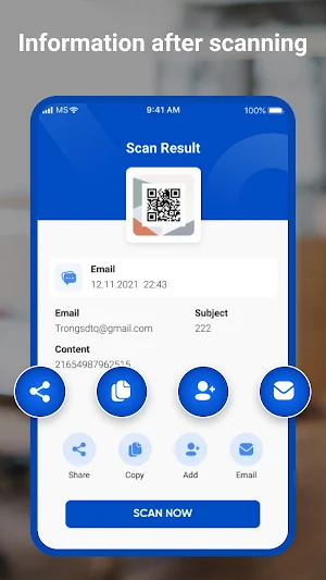 QR Code Scanner - Generator Screenshot 1