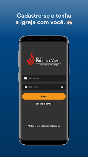 Projeto Viver Church Screenshot 3