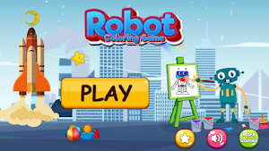 Robots and Toys Coloring Games Screenshot 2