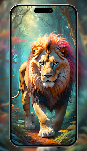 Lion wallpaper Screenshot 3