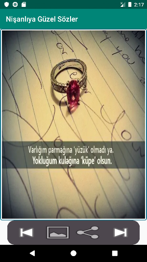Nişanlıya   Sözler Screenshot 1