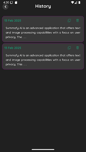 Summafy AI Screenshot 0