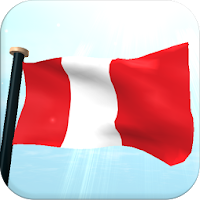 Peru Flag 3D Live Wallpaper
