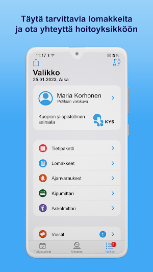 KYS Mobiilipolku Screenshot 1