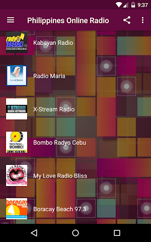 Philippines Online Radio - Pinoy Music For OFW Screenshot 1