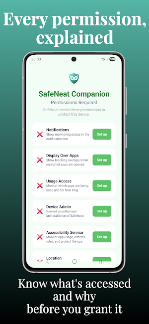 SafeNeat Companion Screenshot 2