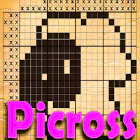 Nonogram Pixel Art Color Book
