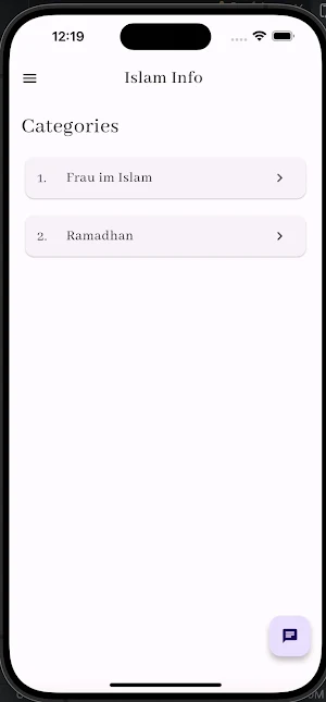 Islam Info Screenshot 2
