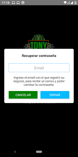 Fidelización Tony Sports Screenshot 1