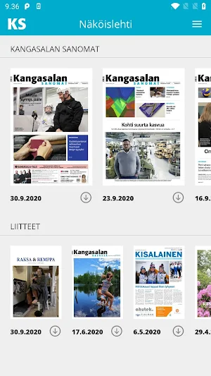 Kangasalan Sanomat Screenshot 1