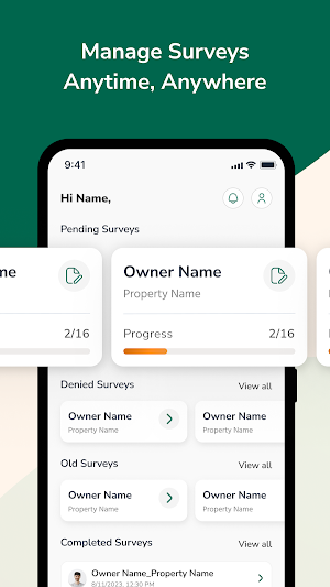 CCS Survey App Screenshot 1