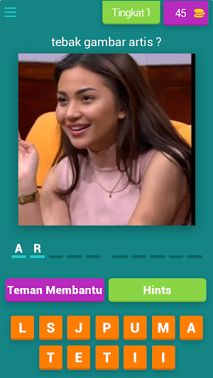 tebak gambar artis Screenshot 0