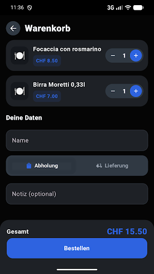 NovaShop – Essen bestellen Screenshot 3