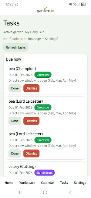 gardenMe Screenshot 1