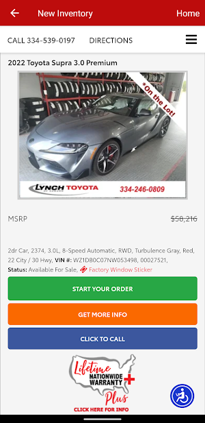 Lynch Toyota of Auburn Screenshot 2