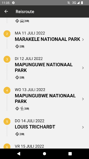 Go Zuid-Afrika Screenshot 2