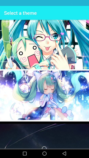 Miku Keyboard Screenshot 1