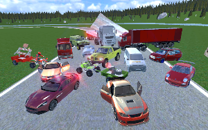 Free Car Driving Simulator Screenshot 0