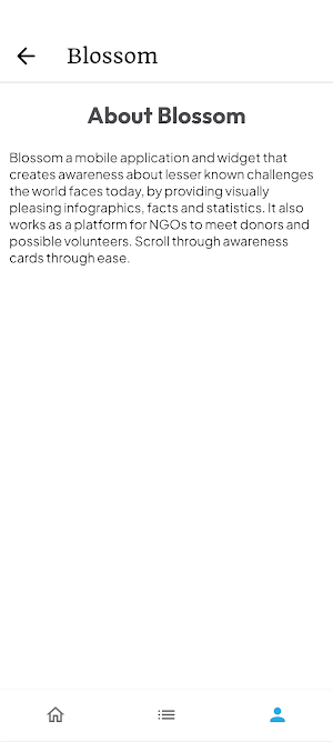 Blossom - Social Awareness App Screenshot 3