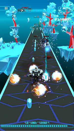 Robo Runner 3D: Run & Gun Screenshot 0
