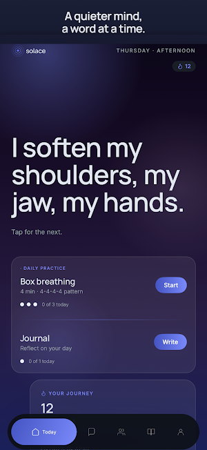 Solace: Master Your Mind Screenshot 0