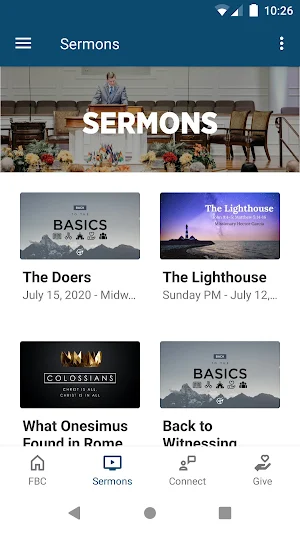 First Baptist Church - Broward Screenshot 1
