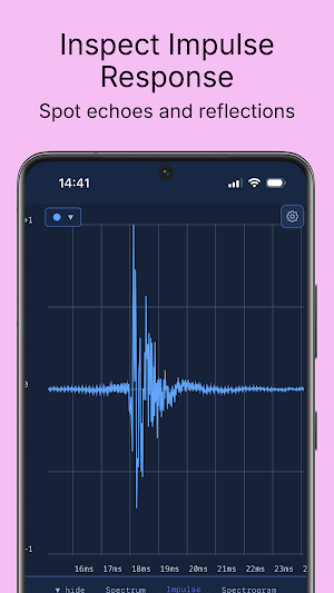 SpectralScan Audio Analyzer Screenshot 2