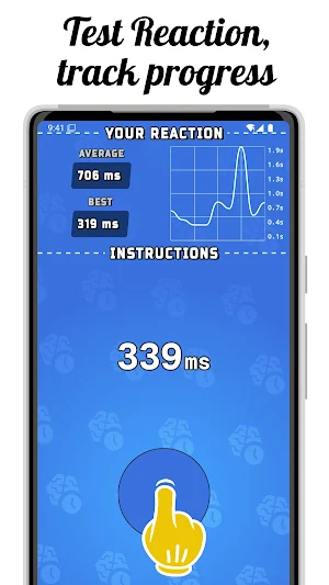 Reaction Time - Reflex Game Screenshot 0