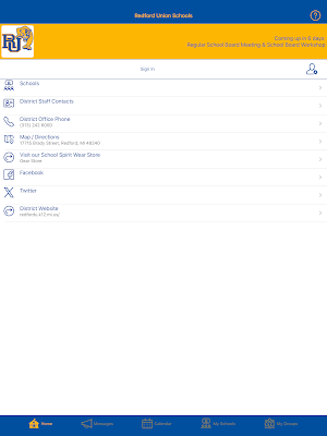 Redford Union Schools Screenshot 1