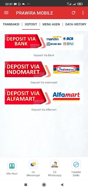 PRAWIRA MOBILE Screenshot 3
