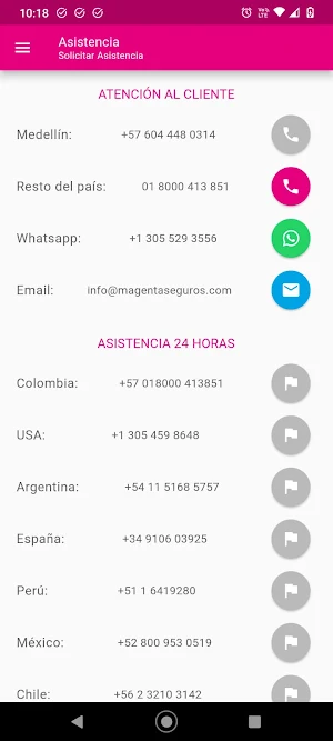 MAGENTA SEGUROS - CLIENTES Screenshot 3