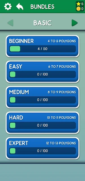 Polygon Jigsaw Puzzle Screenshot 1