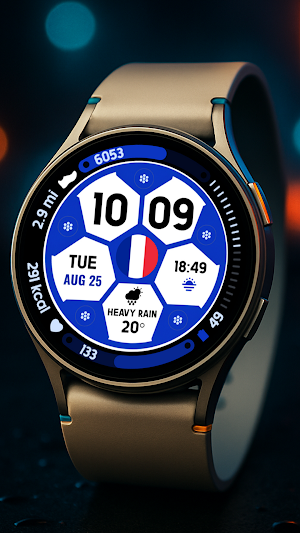 Football Pro Watch Face Screenshot 1