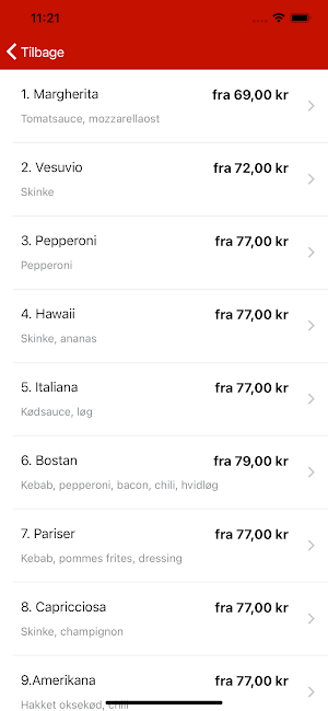 PIZZA HUSET GREVE Screenshot 3