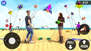 Pipa Combate Kite Game Screenshot 2