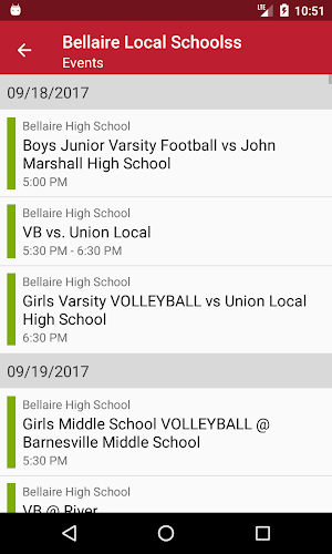 Bellaire Local School District Screenshot 2