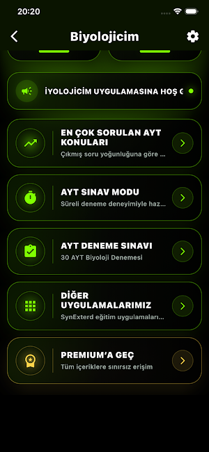 Biyolojicim Screenshot 2
