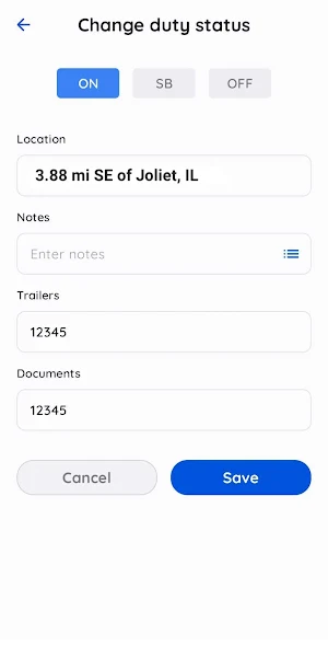 TRACKPRO ELD Screenshot 2