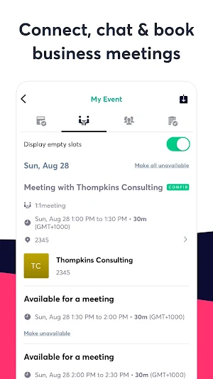EO Events Screenshot 3