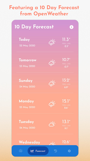 Arranmore Weather Screenshot 1