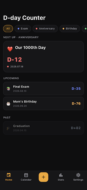 D-day Counter - Countdowns Screenshot 0