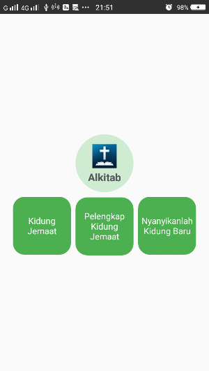 Alkitab and Kidung (KJ, PKJ, NKB) Screenshot 0